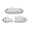 304 Stainless Steel Bayonet Clasps STAS-M325-16P-1