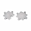 Non-Tarnish 201 Stainless Steel Pendants STAS-N095-082-3