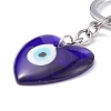 Handmade Lampwork Evil Eye Pendants Keychain KEYC-JKC00363-4