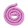 Handmade Polymer Clay Beads Strands X-CLAY-N008-008B-4