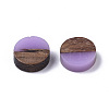 Resin & Wood Cabochons X-RESI-S358-70-H25-2