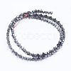 Non-magnetic Synthetic Hematite Beads Strands G-P338-07A-4x3mm-2