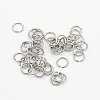 304 Stainless Steel Jump Rings STAS-M008-04A-1
