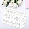 Large Plastic Reusable Drawing Painting Stencils Templates DIY-WH0202-521-3