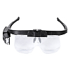 ABS Plastic LED Lamp Eyeglass Magnifier TOOL-F009-01-4