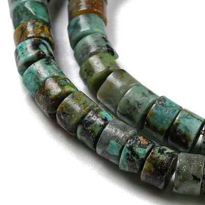 Natural African Turquoise(Jasper) Beads Strands G-C084-D03-01-1