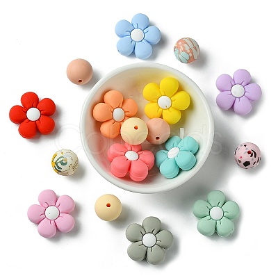 Food Grade Eco-Friendly Silicone Beads SIL-YW0001-23-1