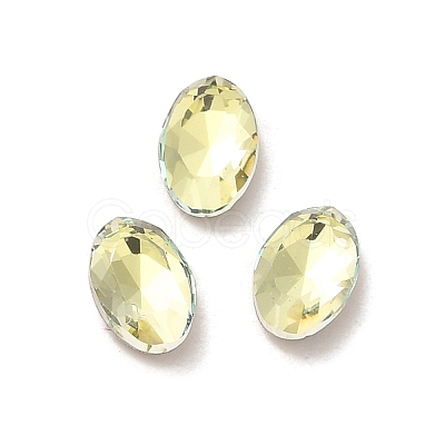 Glass Rhinestone Cabochons RGLA-P037-08A-D337-1