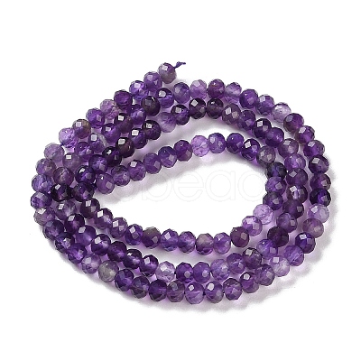 Natural Amethyst Beads Strands G-N342-24-1