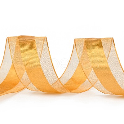 Solid Color Organza Ribbons ORIB-E005-B09-1