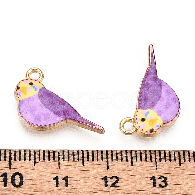 Printed Alloy Pendants ENAM-N056-205D-1