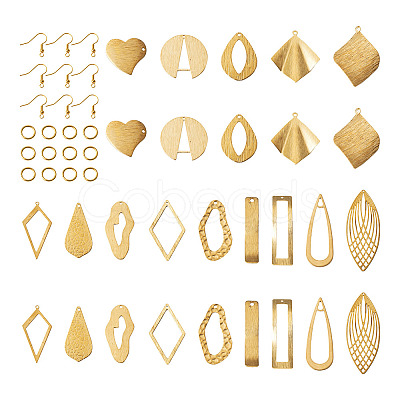 DIY Geometry Earring Making Kit DIY-TA0004-67-1