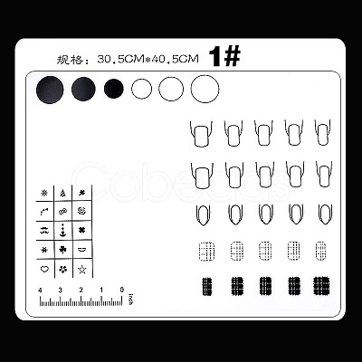 Silicone Nail Art Mat MRMJ-G001-66-1