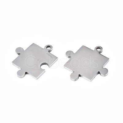 Non-Tarnish 201 Stainless Steel Pendants STAS-N095-082-1