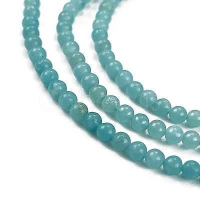 Natural Amazonite Beads Strands G-M438-A07-01-1