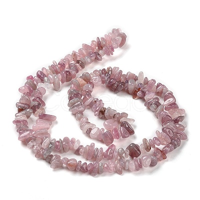 Natural Madagascar Rose Quartz Beads Strands G-O187-01-1