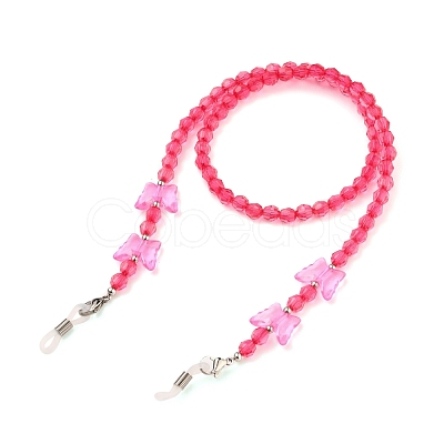 Butterfly Design Eyeglass Chains for Women AJEW-EH00255-1