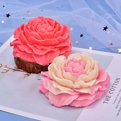 DIY Flower Silicone Candle Molds PW-WG21117-01-1