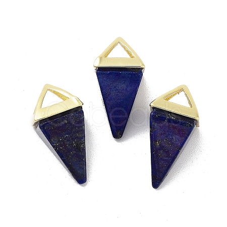 Natural Lapis Lazuli Pendants G-A222-02G-06-1