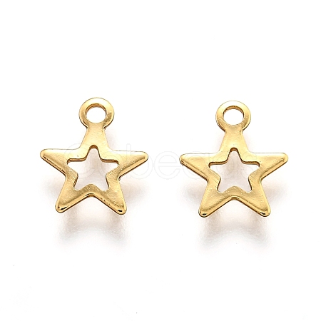 201 Stainless Steel Charms STAS-B001-28A-G-1