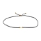 Nylon Cords Necklace Making, with Golden Brass Findings, Long-Lasting Plated, Silver, 22~22.8 inch(56~58cm), Hole: 1.7mm