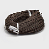 Braided Leather Cord WL-D012-3mm-09-1