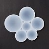 Flat Round Shape Food Grade Silicone Lollipop Molds DIY-D069-19-4