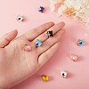 14Pcs 7 Colors Rack Plating Alloy Enamel Charms ENAM-SZ0002-48-7