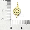 Brass Micro Pave Colorful Cubic Zirconia Pendants KK-H475-24G-02-3