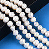 Natural Cultured Freshwater Pearl Beads Strands X-PEAR-N013-07N-2