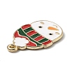 Alloy Enamel Pendants ENAM-Z001-02G-B-2