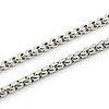 Box Chains Necklace for Men X-NJEW-F027-02-2mm-2
