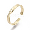 Brass Cuff Finger Rings RJEW-N030-007-NF-3