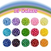 15 Colors Transparent Acrylic Beads DIY-YW0005-36-2