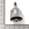 304 Stainless Steel Big Pendants STAS-Z097-01AS-05-3