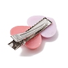 6 Pcs Cute Heart Resin Alligator Hair Clips PHAR-JH00118-5