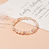 Natural Cultured Freshwater Pearl Beaded Bracelets for Women BJEW-JB07724-02-2