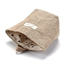 Foldable Cotton Linen Storage Basket HJEW-O003-02E-4