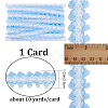 Gorgecraft 10Yard Polyester Lace Trims SRIB-GF0001-29-2