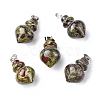Natural & Synthetic Mixed Gemstone Pendants G-G998-C-2