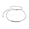 Adjustable Non-magnetic Synthetic Hematite Necklaces NJEW-JN02704-02-2