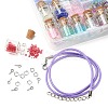 DIY Wish Bottle Necklace Making Kit DIY-YW0006-52-4