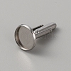 304 Stainless Steel Cuff Button STAS-WH0017-027-1