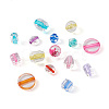 Yilisi 400Pcs 8 Style Transparent Acrylic Beads TACR-YS0001-07-2