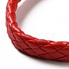 PU Imitation Leather Braided Cord Bracelets for Women BJEW-M290-01A-4