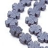 Non-magnetic Synthetic Hematite Beads Strands G-F613-14-2