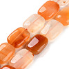 Natural Agate Beads Strands G-H024-F01-01-1