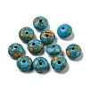 Dyed Synthetic Turquoise Beads G-B070-41B-1