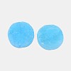 Electroplate Natural Druzy Crystal Cabochons G-L047-18mm-M-2