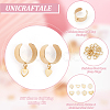 Unicraftale DIY Charms Cuff Ring Making Kit STAS-UN0051-38-5